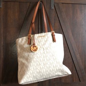 Tan Michael Kors Tote